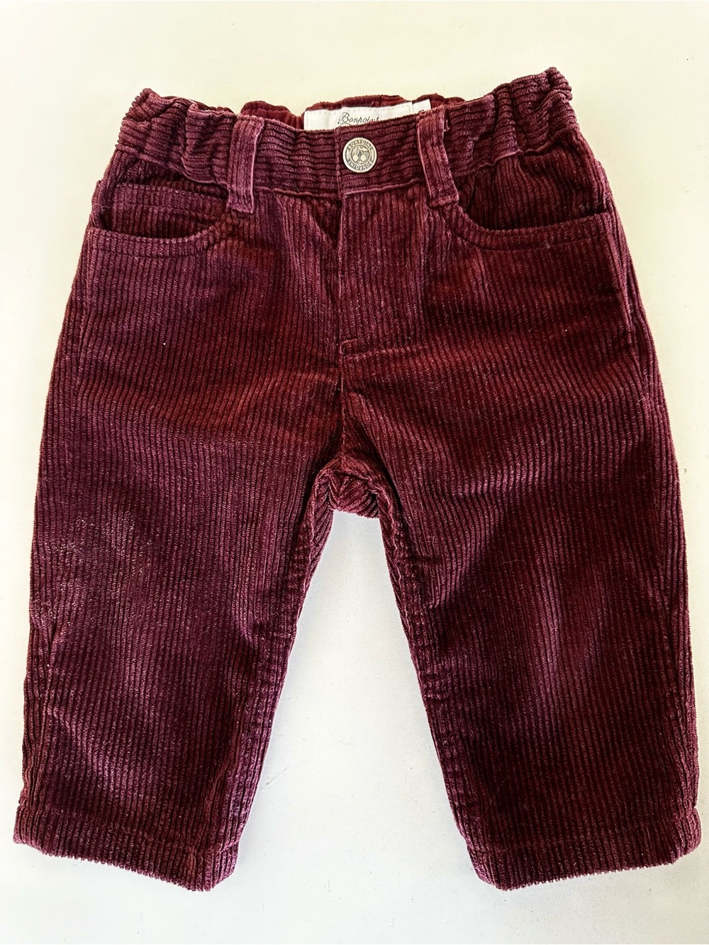 Bonpoint Kids Wine Corduroy Pants